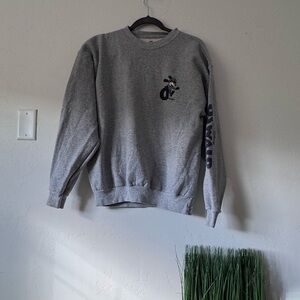 Disney Parks Vintage Gray Sweatshirt